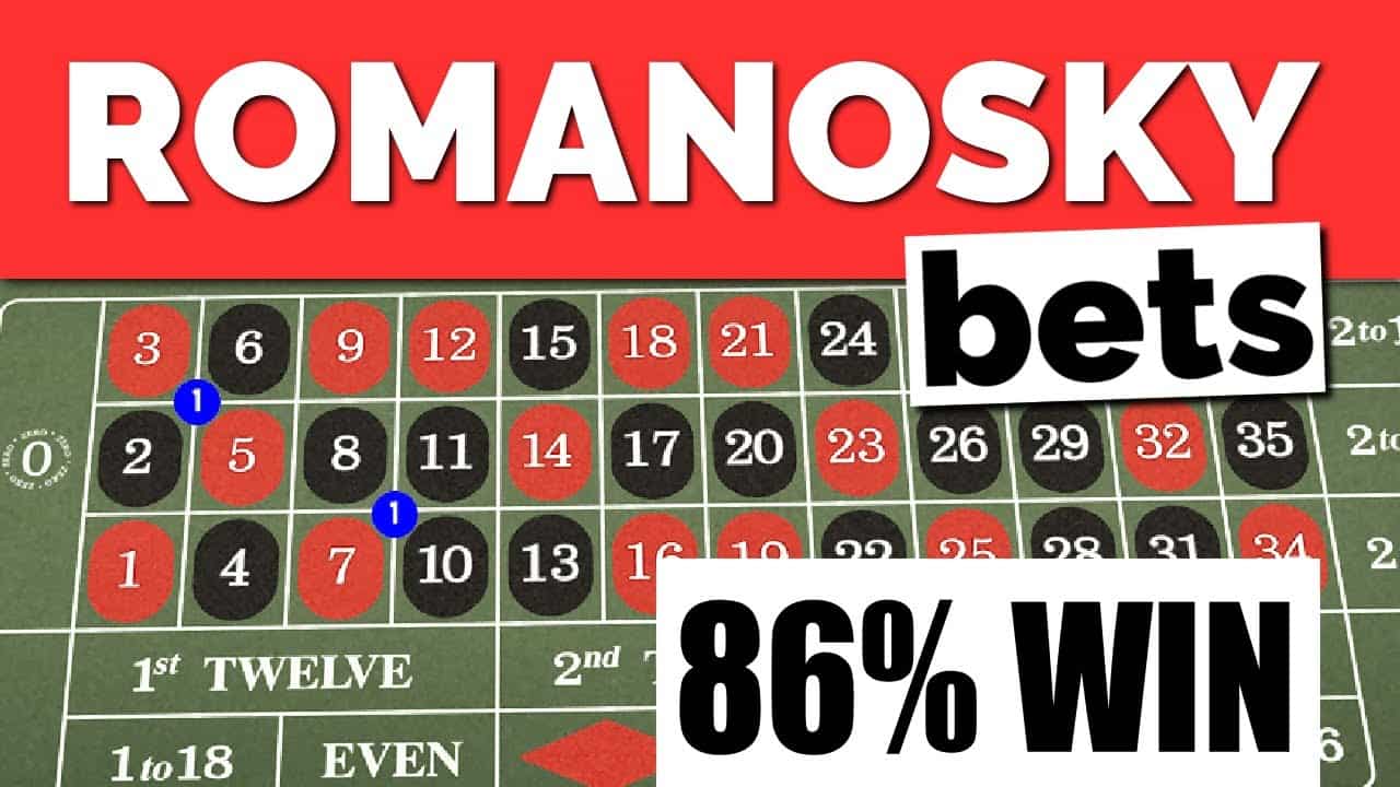 Chiến lược đặt cược hiệu quả khi chơi Roulette Online The Romanosky Bets Roulette Method