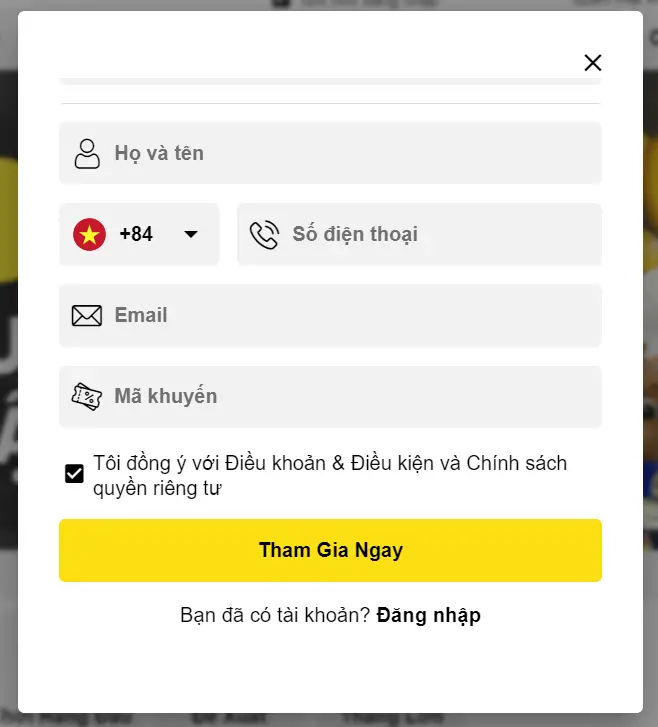 Đăng Ký BETVISA - Hướng Dẫn Cách Đăng Ký Tài Khoản BETVISA