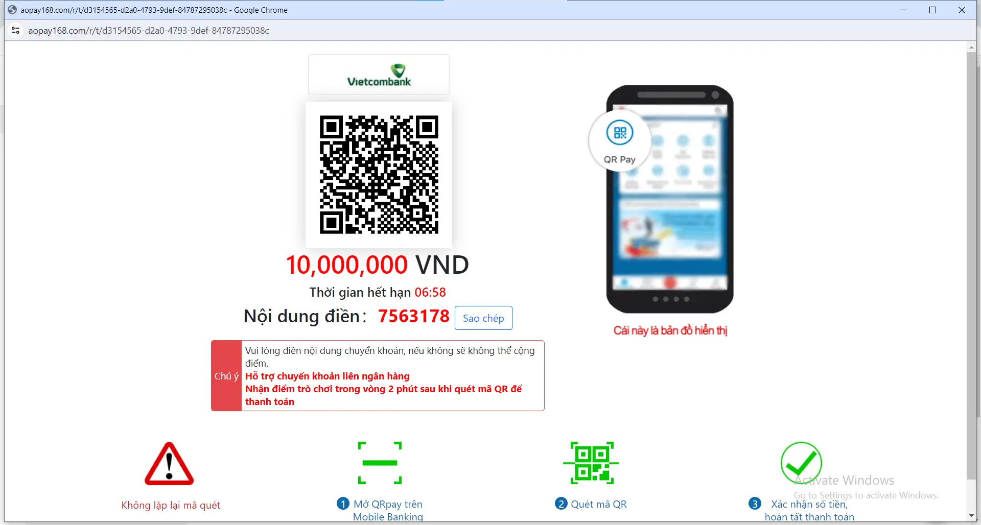 Hướng dẫn nạp tiền BETVISA từ A đến Z
